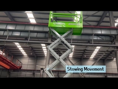 স্বচালিত কাঁচি লিফট প্ল্যাটফর্ম উচ্চতা 6M